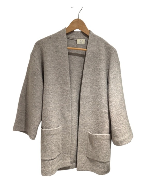 Wilfred Sweaters - WILFRED (ARITZIA) oat/cream merino wool open cardigan - size xxs